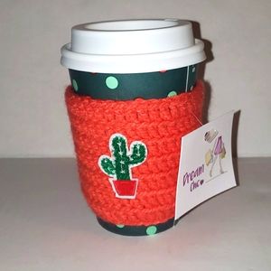 Crochet Coffee Cup Holder Handmade